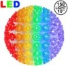 150 Rainbow LED 10" Sphere