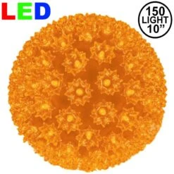 150 Orange LED 10" Sphere