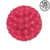 Pink 100 Light Starlight Sphere 7.5"