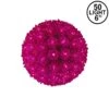 Purple 50 Light Mini Starlight Sphere 6"