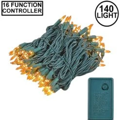 Amber Multi Function Chasing Christmas Lights