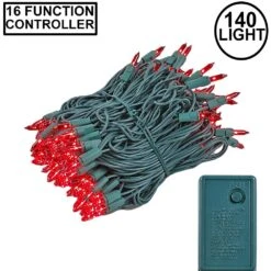 Red Multi Function Chasing Christmas Lights