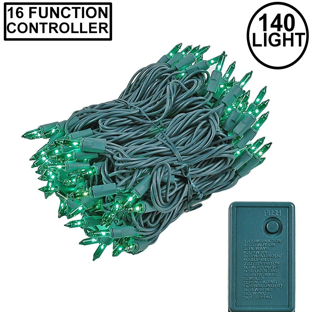 Green Multi Function Chasing Christmas Lights 1 Green Multi Function Chasing Christmas Lights