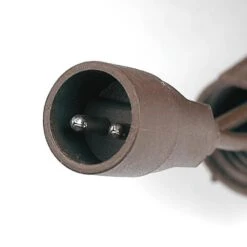 Coaxial 100 LED Warm White 4" Spacing Brown Wire -Christmas Lights Series 0023167 coaxial 100 led warm white 4 spacing brown wire