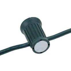 C9 Magnetic 25' Stringers 12" Spacing Green Wire -Christmas Lights Series 0023288 c9 magnetic 25 stringers 12 spacing green wire