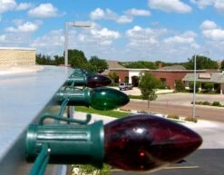 C9 Magnetic 250' Spool 12" Spacing Green Wire -Christmas Lights Series 0023323 c9 magnetic 250 spool 12 spacing green wire