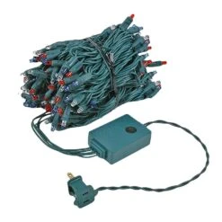 Red, White, Blue 140 LED Multi Function Chasing Christmas Lights 8 Red, White, Blue 140 LED Multi Function Chasing Christmas Lights -Christmas Lights Series 0023351 red white blue 140 led multi function chasing christmas lights