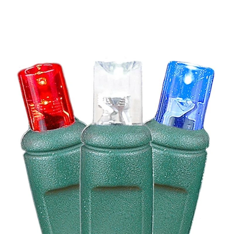 Red, White, Blue 140 LED Multi Function Chasing Christmas Lights 5 Red, White, Blue 140 LED Multi Function Chasing Christmas Lights - Image 5