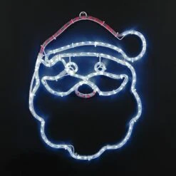 20" Santa Claus LED Rope Light Motif -Christmas Lights Series 0023435 20 santa claus led rope light motif