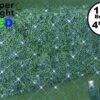 Pure White LED Net Lights 4x6 Green Wire
