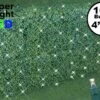 Warm White LED Net Lights 4x6 Green Wire