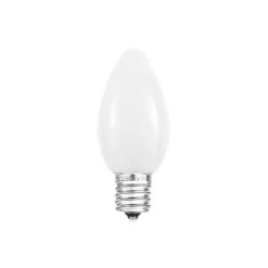 C7 - Warm White - Ceramic (plastic) LED Replacement Bulbs - 25 Pack 6 C7 - Warm White - Ceramic (plastic) LED Replacement Bulbs - 25 Pack -Christmas Lights Series 0025022 c7 warm white ceramic plastic led replacement bulbs 25 pack
