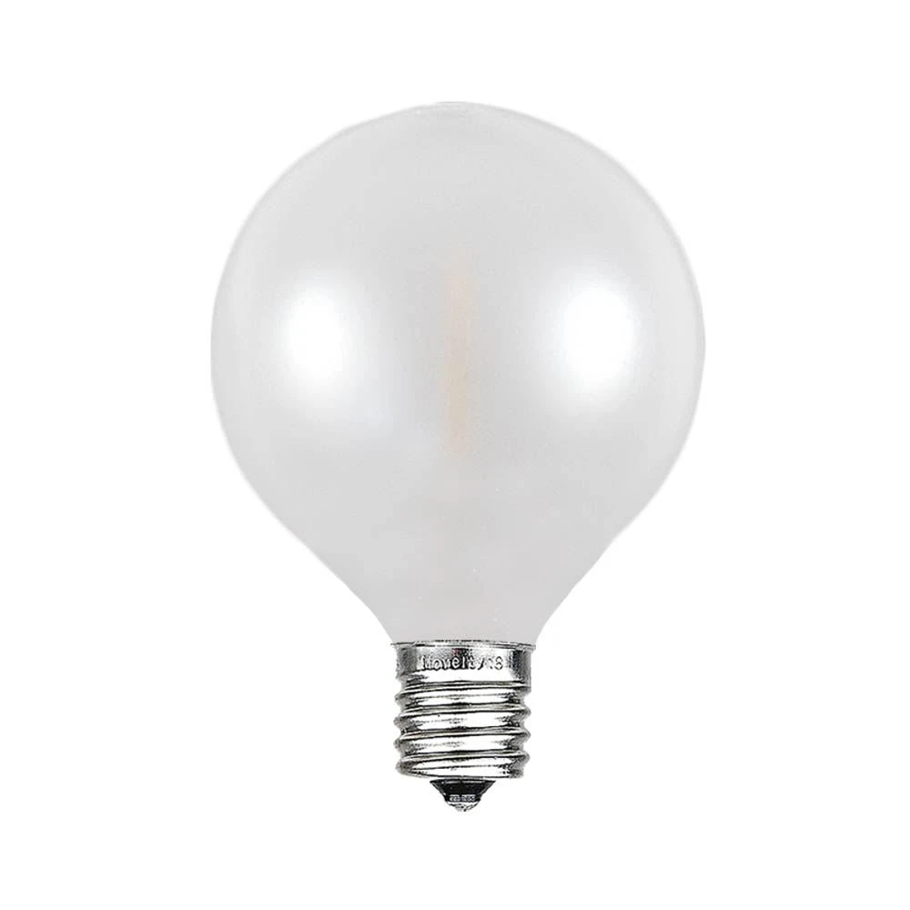 Frosted White - G40 - Plastic Filament LED Replacement Bulbs - 25 Pack 3 Frosted White - G40 - Plastic Filament LED Replacement Bulbs - 25 Pack - Image 3