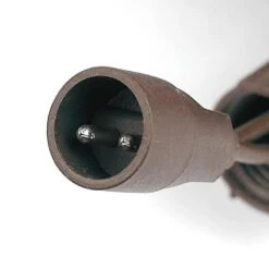 Coaxial 100 LED Warm White 6" Spacing Brown Wire -Christmas Lights Series 0025421 coaxial 100 led warm white 6 spacing brown wire