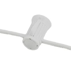 C9 Magnetic 500' Spool 15" Spacing White Wire -Christmas Lights Series 0025516 c9 magnetic 500 spool 15 spacing white wire