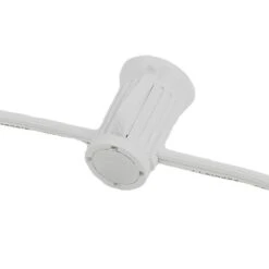 C9 Magnetic 100' Stringers 12" Spacing White Wire -Christmas Lights Series 0025552 c9 magnetic 100 stringers 12 spacing white wire