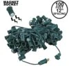C7 Magnetic 100' Stringers 12" Spacing Green Wire
