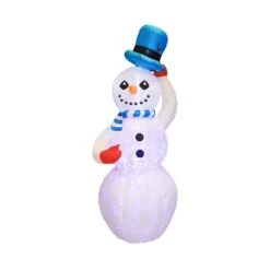 7' Inflatable Snowman -Christmas Lights Series 0025886 7 inflatable snowman