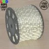 Warm White Mini LED Spool 150' 3/8" 2 Wire 120V
