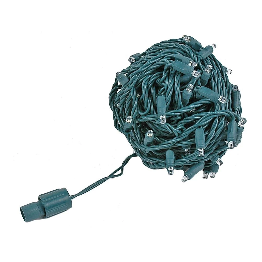 Coaxial 100 LED Pure White 4" Spacing Green Wire 2 Coaxial 100 LED Pure White 4" Spacing Green Wire - Image 2