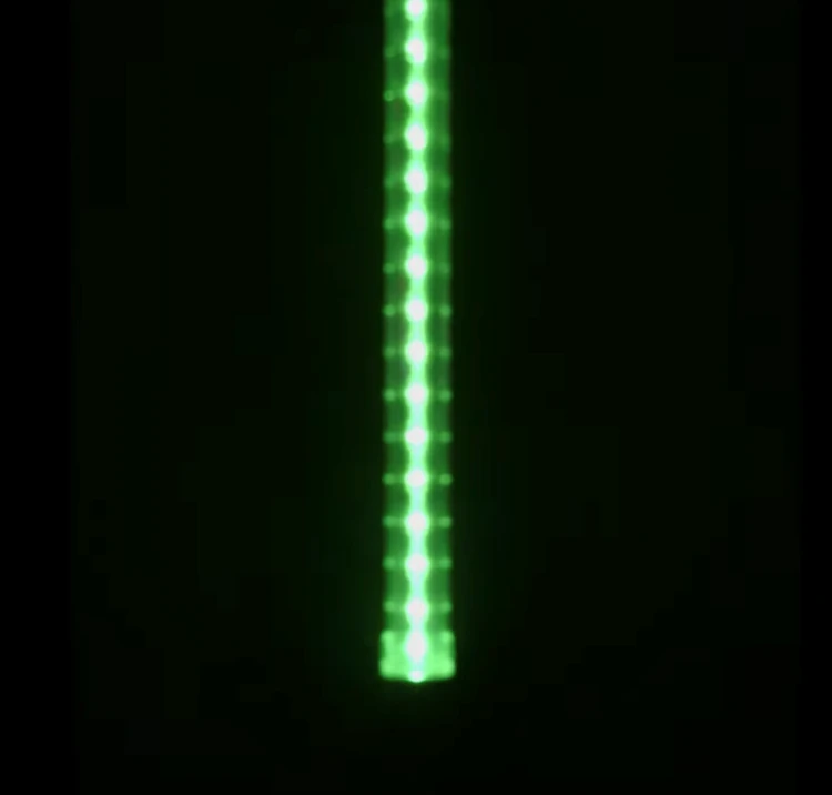 36" LED Cascading Meteor Starfall Tube Green Pack Of 5 6 36" LED Cascading Meteor Starfall Tube Green Pack Of 5 - Image 6
