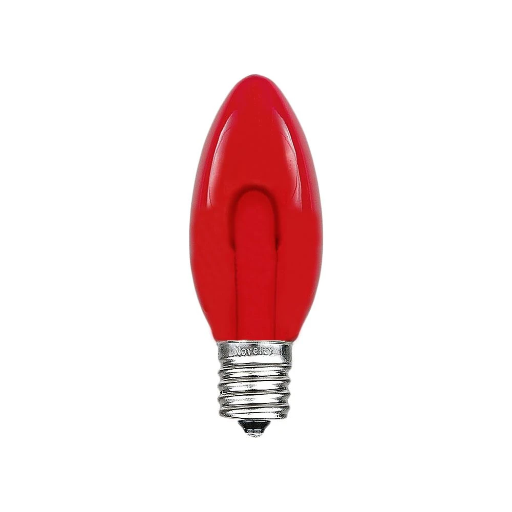 Red C9 U-Shaped LED Plastic Flex Filament Replacement Bulbs 25 Pack 4 Red C9 U-Shaped LED Plastic Flex Filament Replacement Bulbs 25 Pack - Image 4