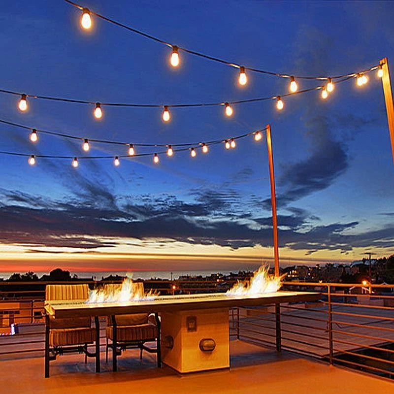 Frosted Warm White S14 LED Plastic Filament Medium Base E26 Bulbs - 25pk 5 Frosted Warm White S14 LED Plastic Filament Medium Base E26 Bulbs - 25pk - Image 5