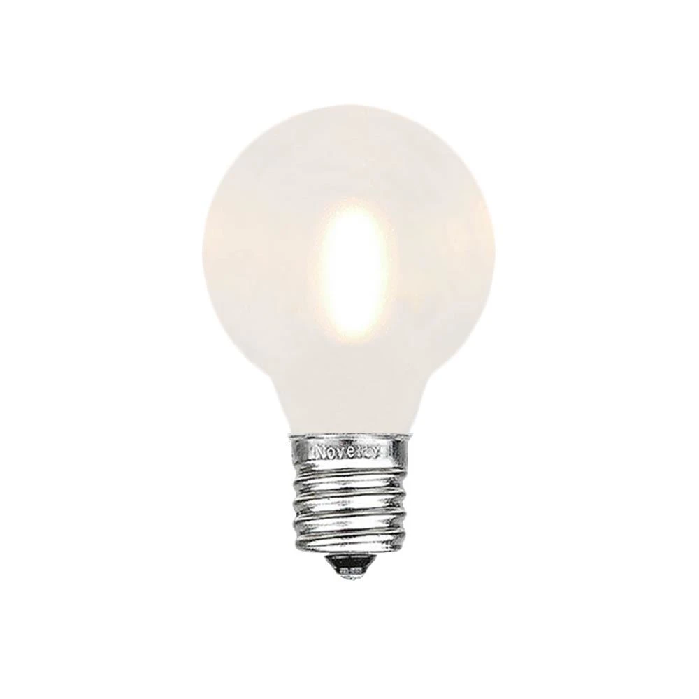 Frosted White - G30 - Plastic Filament LED Replacement Bulbs - 25 Pack 2 Frosted White - G30 - Plastic Filament LED Replacement Bulbs - 25 Pack - Image 2