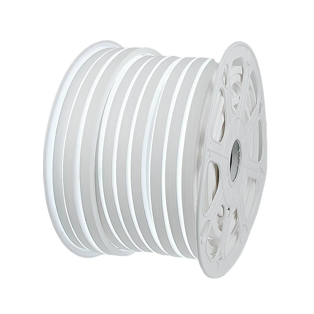 150 Ft Pure White LED Mini Neon Flex Rope Light Spool 120 Volt 2 150 Ft Pure White LED Mini Neon Flex Rope Light Spool 120 Volt - Image 2