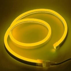 150 Ft Amber/Yellow LED Mini Neon Flex Rope Light Spool 120 Volt 8 150 Ft Amber/Yellow LED Mini Neon Flex Rope Light Spool 120 Volt -Christmas Lights Series 0028043 150 ft amberyellow led mini neon flex rope light spool 120 volt