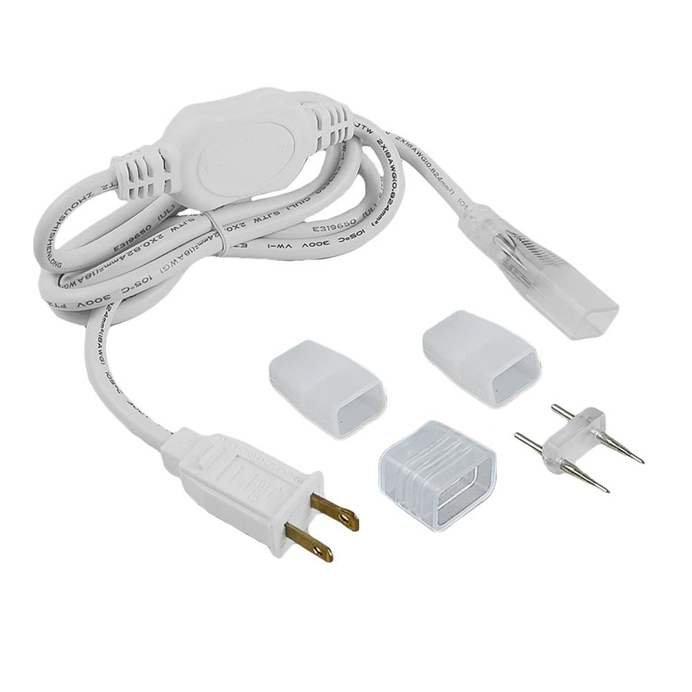 150 Ft Amber/Yellow LED Mini Neon Flex Rope Light Spool 120 Volt 4 150 Ft Amber/Yellow LED Mini Neon Flex Rope Light Spool 120 Volt - Image 4