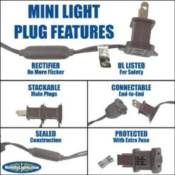 Commercial Grade Wide Angle 100 LED Warm White 34' Long On Brown Wire 14 Commercial Grade Wide Angle 100 LED Warm White 34' Long On Brown Wire -Christmas Lights Series 0029676 commercial grade wide angle 100 led warm white 34 long on brown wire