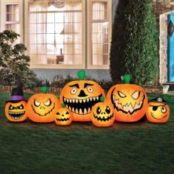 Occasions 8.5’ Inflatable Pumpkin Patch - Halloween Yard Decoration -Christmas Lights Series 0029850 occasions 85 inflatable pumpkin patch halloween yard decoration