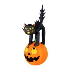 Occasions 7’ Inflatable Black Cat On Pumpkin - Halloween Yard Decoration -Christmas Lights Series 0029858 occasions 7 inflatable black cat on pumpkin halloween yard decoration