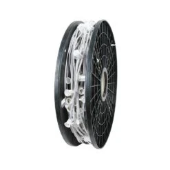 Novelty Lights C9 250' Spool 12" Spacing 8 Amp White Wire -Christmas Lights Series 0029970 novelty lights c9 250 spool 12 spacing 8 amp white wire