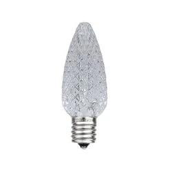 Twinkle Pure White C9 LED Replacement Bulbs 25 Pack -Christmas Lights Series 0030058 twinkle pure white c9 led replacement bulbs 25 pack