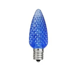 Twinkle Blue C9 LED Replacement Bulbs 25 Pack -Christmas Lights Series 0030070 twinkle blue c9 led replacement bulbs 25 pack