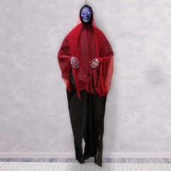 Occasions 6ft Tall Hanging Grim Reaper With Projection Face - Halloween Decoration 8 Occasions 6ft Tall Hanging Grim Reaper With Projection Face - Halloween Decoration -Christmas Lights Series 0030082 occasions 6ft tall hanging grim reaper with projection face halloween decoration