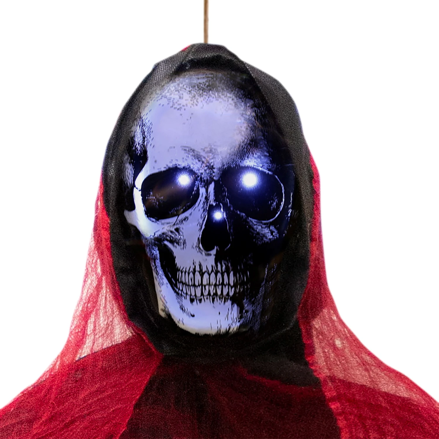Occasions 6ft Tall Hanging Grim Reaper With Projection Face - Halloween Decoration 4 Occasions 6ft Tall Hanging Grim Reaper With Projection Face - Halloween Decoration - Image 4