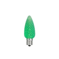 Green C9 LED Replacement Bulbs 25 Pack -Christmas Lights Series 0030092 green c9 led replacement bulbs 25 pack
