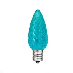 Teal C9 LED Replacement Bulbs 25 Pack -Christmas Lights Series 0030456 teal c9 led replacement bulbs 25 pack