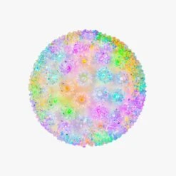 150 RGB LED 10" Sphere W/Multi-Function Remote 9 150 RGB LED 10" Sphere W/Multi-Function Remote -Christmas Lights Series 0030651 150 rgb led 10 sphere wmulti function remote