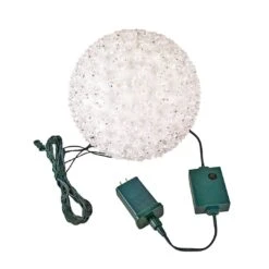 100 RGB LED 7.5" Sphere W/Multi-Function Remote 10 100 RGB LED 7.5" Sphere W/Multi-Function Remote -Christmas Lights Series 0030662 100 rgb led 75 sphere wmulti function remote