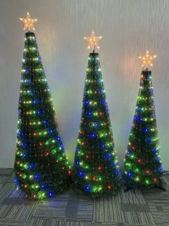 5' RGB Color Changing Dancing Pop-Up Christmas Tree W Remote -Christmas Lights Series 0030828 5 rgb color changing dancing pop up christmas tree w remote