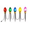 Jumbo LED C7 Multi Color Pathway Light Set