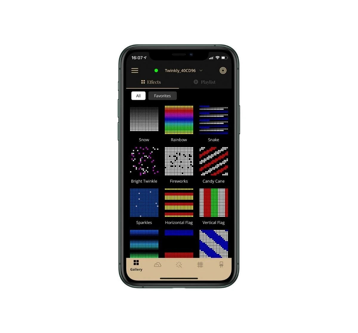 Twinkly Pro Icicle Lights RGB Capsule LEDs With 5" Drop Spacing & 4-6-8-7 Drop Scheme On Transparent Wire 5 Twinkly Pro Icicle Lights RGB Capsule LEDs With 5" Drop Spacing & 4-6-8-7 Drop Scheme On Transparent Wire - Image 5