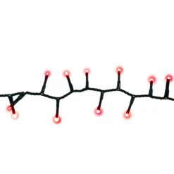LED Connectable Twinkling Rice Light Set - 1000 Red Lights On Green Wire 4 LED Connectable Twinkling Rice Light Set - 1000 Red Lights On Green Wire -Christmas Lights Series 0031847 led connectable twinkling rice light set 1000 red lights on green wire