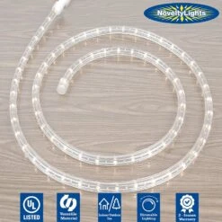 150 Ft Clear Rope Light Spool 1/2" 120 Volt -Christmas Lights Series 0031913 150 ft clear rope light spool 12 120 volt