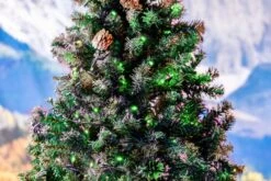 Commercial Grade Wide Angle 100 LED Green 34' Long On Green Wire -Christmas Lights Series 0031953 commercial grade wide angle 100 led green 34 long on green wire