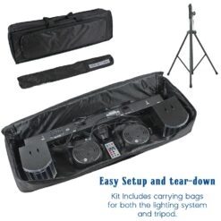 DJ Gigbar RGB LED Party Light Set -Christmas Lights Series 0032248 dj gigbar rgb led party light set